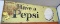 VINTAGE PEPSI TIN SIGN, 53