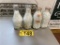 (4)HP HOOD & SONS 1-QT MILK BOTTLES