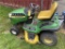 JOHN DEERE D140 RIDING MOWER, 304.9 HOURS, 48