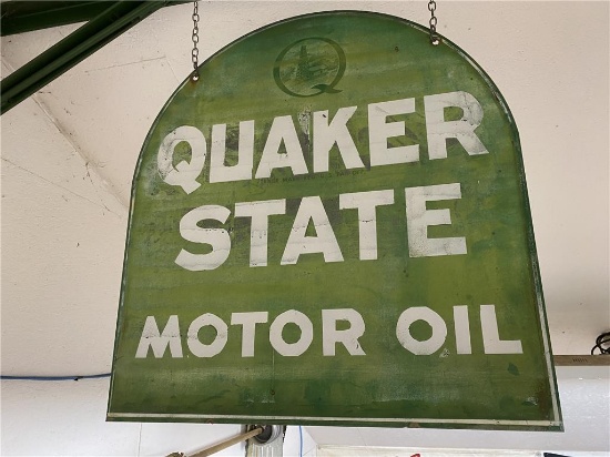 QUAKER STATE MOTOR OIL SIGN