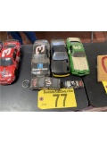 5-ASSORTED DALE EARNHARDT JR. COLLECTIBLE TOY CARS & KEY CHAIN