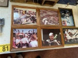 (6) FRAMED DALE EARNHARDT SR. PRINTS & PHOTOS