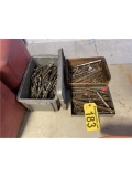 ASSORTED END MILLS & DRILL BITS