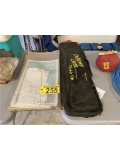 LOT: MAINE MAPS & ATLASES, DENEVELL CREEK TACKLE TOTE