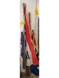 (3) ASSORTED STORE FLAGS: 2-SALE FLAGS & 1-OPEN FLAG