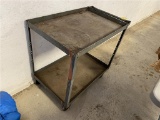 STEEL SHOP CART, 3' X 2'