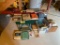 LOT: ASSORTED MAGAZINES, WHEELS OF TIME MAGS, DOLL COLLECTOR BOOK, MANUALS, TOY TRACTOR & LOADER