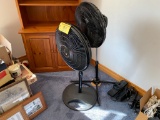 (2) FLOOR FANS; LASKO & COMFORT ZONE