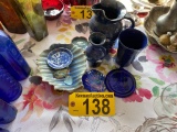 LOT: ASSORTED POTTERY & MISC GLASSWARE