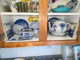 LOT: 15-PIECES ASSORTED BLUE DISHWARE