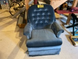 SWIVEL ROCKING SIDE ARM CHAIR