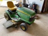 JOHN DEERE LT180 17HP RIDING MOWER, V-TWIN, 401 HOURS