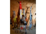 (3) PAIRS OF TRAK CROSS COUNTRY SKIS W/POLES
