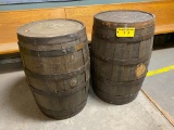 (2) ITALIAN WINE BARRELS