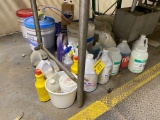 LOT: ASSORTED CLEANING CHEMICALS & DETERGENTS