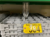 17-ASSORTED CHAMPAGNE FLUTES
