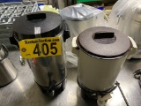 (3) ASSORTED PERCOLATORS