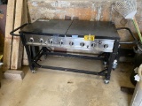 RANKAM PORTABLE 8-BURNER GAS GRILL, MODEL: GR2039201-MM-00