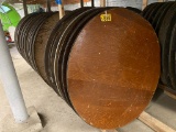 (30) 5' ROUND BANQUET TABLES