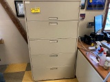 5-DRAWER LATERAL FILE CABINET