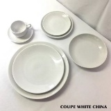 2,312-PC COUPE WHITE CHINA