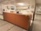 FLR 2: RECEPTION COUNTER & CONTENTS: FILE CABINETS, MISC OFFICE SUPPLIES, FOOT BOARDS, OFFICE CHAIR,