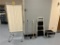 FLR 2: PORTABLE PRIVACY CURTAIN, OXYGEN TANK CARTS, STEP STOOLS & STEP LADDER