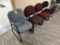 FLR B1: LOT OF 4-SLEIGH BASE SIDE CHAIRS