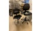 FLR B1: (2) BLACK SWIVEL CHAIRS