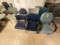 FLR B2: 7-ASSORTED SIDE CHAIRS