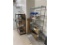 FLR B2: 2-SHELVING RACKS & CONTENTS: PARTS BINS, CASTERS & MISC.