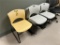 FLR 1: LOT: 12-ASSORTED STACK CHAIRS