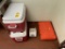 FLR B1: LOT: 4-ASSORTED COOLERS