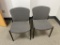 FLR B1: (2) HON PADDED OFFICE SIDE CHAIRS
