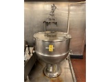 FLR B1: GROEN 40WP, 120-QT. STEAM KETTLE, S/N: 18078 WITH FAUCET & SPRAY NOZZLE