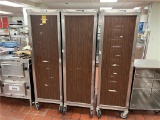 FLR B1: (3) LAKESIDE HOLDING CABINETS, PORTABLE