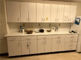 FLR 2: KITCHEN CABINETRY W/ COUNTERTOPS & S/S SINK