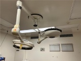 FLR 2: CONTENTS OF ANESTHESIA WORKROOM: 2-AMSCO SQ240 SURGICAL LIGHTS W/ CONTROL UNIT, LINAK POWERED