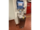 FLR B1: ADVANCE TABCO S/S WASHING STATION WITH PAPER TOWEL DISPENSER & SOAP DISPENSER