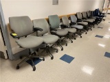 FLR 4: LOT: 14-ASSORTED OFFICE & SECRETARY CHAIRS