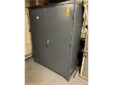 FLR 6: (2) 2-DOOR METAL STORAGE CABINETS