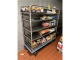 FLR B1: (3) PORTABLE S/S CARTS: (2) 58