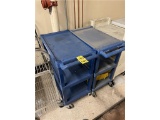 FLR B1: (2) PLASTIC BUS CARTS