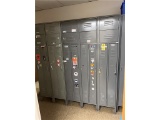 FLR B1: (5) 2-DOOR LOCKER UNITS