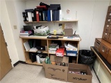 FLR B1: OFFICE LOT: PAPER SUPPLIES, PAPER CUTTER, FILE ORGANIZERS, BINDERS, ASSORTED FILE FOLDERS