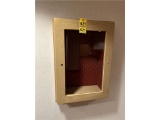 FLR B1: RECESSED WALL CABINET