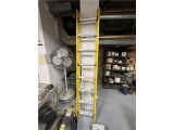 FLR B2: 16' FIBERGLASS EXTENSION LADDER