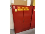 FLR B2: LAB SAFETY SUPPLY MODEL 1396 45-GALLON FLAMMABLE CABINET *NO CONTENTS*