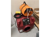 FLR B2: CONTENTS OF ROOM: ASSORTED AIR FILTERS, (5) 5-GALLON FIRE PROOFING PATCH PALES, (16) CASES