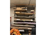 FLR B2: ASSORTED SHEETS OF MISC PARTICLE BOARD & PLYWOOD